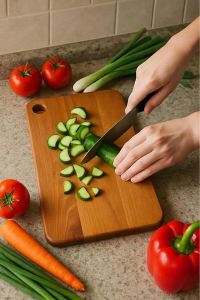 Saban Cutting Board Wood 29.5 X 18.5 Cm T8
