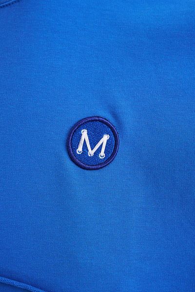 Machinist Men's Technical Embroidered Oversize Soft Blue T-Shirt