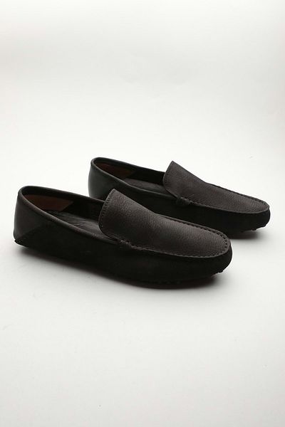 Gondol Loafer clasic pentru bărbați din piele naturală negru 42 ttx. 601208