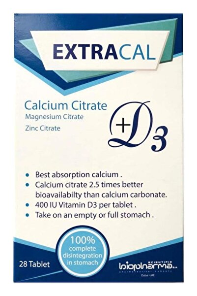 OMS Extracal Tablets 28's