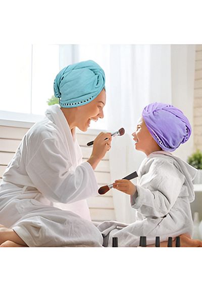 JONGO Quick Drying Hair Towel for Women – Soft, Absorbent Bath & Shower Hair Wrap Towel
