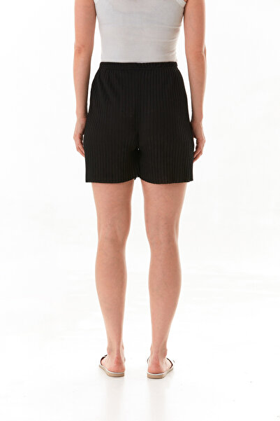 Fulla Moda Fitilli Bağcıklı Penye Şort