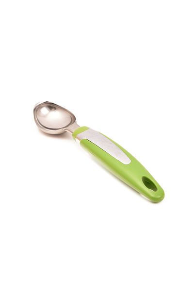 Other Stainless steel ice cream spoon with plastic handle 20cm