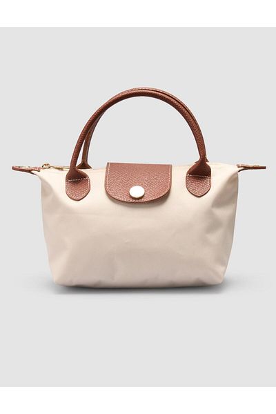 Cabani Fabric Beige Women's Bag
