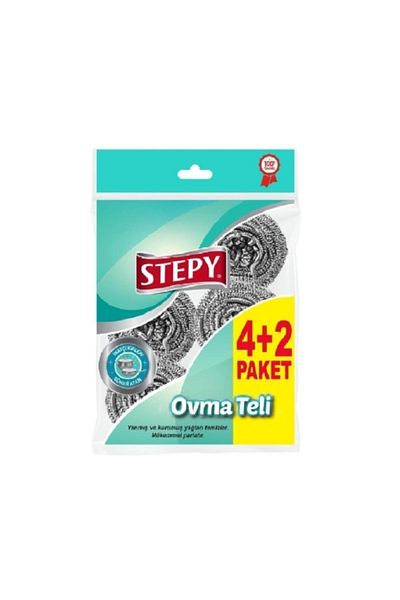 STEPY Scouring Wire Eco Pack of 6