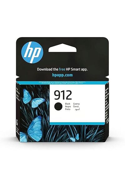HP 912 Black Original Ink Cartridge, 3YL80AE