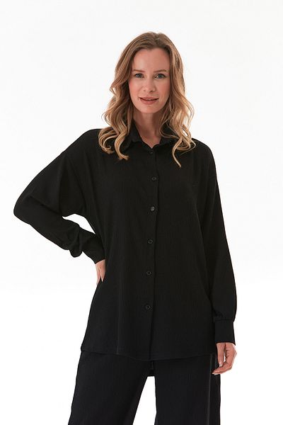 Fulla Moda Fullamodest Shirt Collar Wrapped Fabric Set