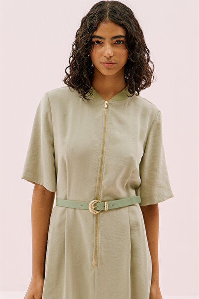 Roman Gold Toka Detaylı Kemer Mint Y2582402_097