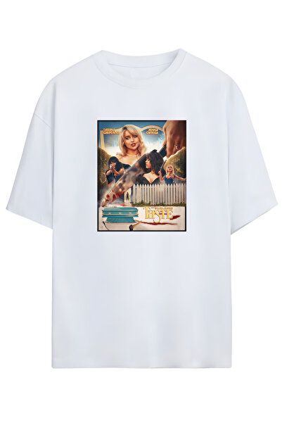 PERISENSE تي شيرت قطني ممشط كبير الحجم 100% قطن - تي شيرت صيفي مريح وفضفاض مط...