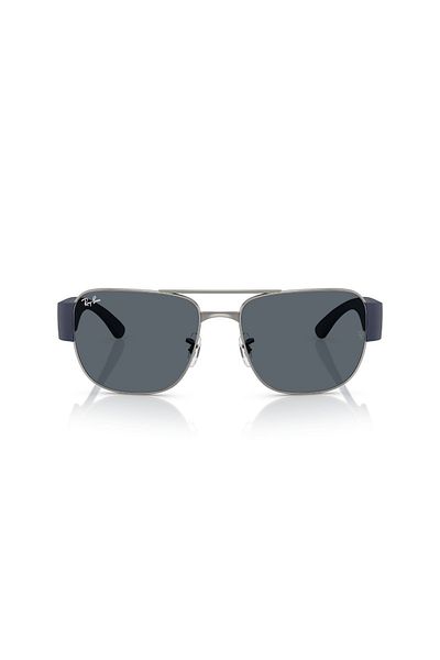 Ray-Ban Ray Ban Unisex Square Sunglasses- Rb 3756 - Lense Size:56mm - Gunmetal
