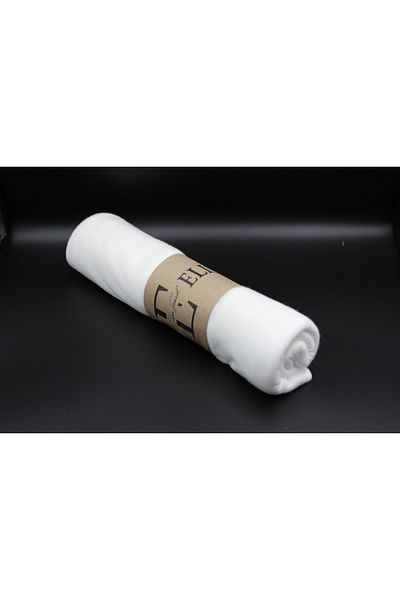 ALREMİYA Combed Cotton Shawl White