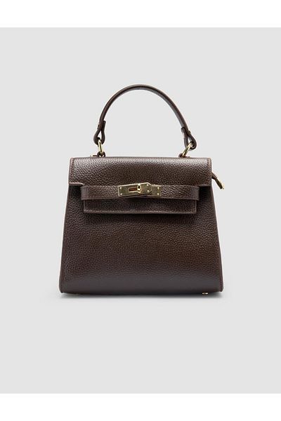 Cabani 100% Genuine Leather Brown Women's Bag