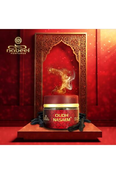 Nabeel Perfumes Oudh Nasaem Incense Solid Perfume For Unisex, 60 Gm