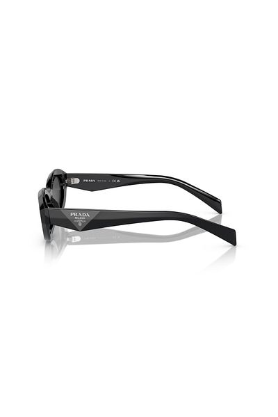 Prada Woman Irregular Sunglasses- Pr 26zs - Lense Size:55mm - Black