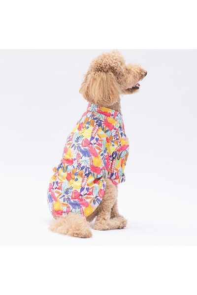 Pawstar Miami Medium and Large Breed Dog Shirt - Dog Clothing (15 Kg-45 kg)