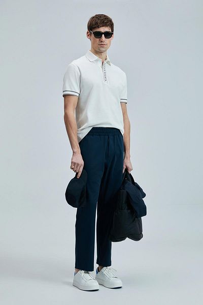 Lufian Ανδρικό μπλουζάκι Polo 111040207 Lord