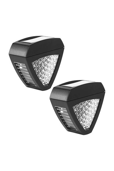 NEXTLY Set 2 X Lampa De Exterior Cu Incarcare Solara, Lumina Calda, Senzor De Lumina, Waterproof Ip44