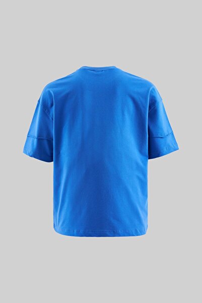 Machinist Чоловіча технічна вишита м'яка сорочка великого розміру, блакитного кольору