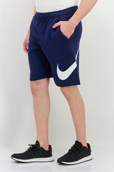Nike Men Standard Fit Brand Logo Outdoor Shorts, Navy