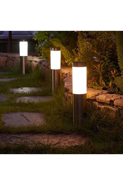 NEXTLY Set of 2 outdoor solar lamps with stake NEXTLY, for garden, decorative