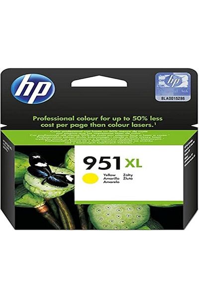 HP 951XL Yellow High Yield Original Ink Cartridge-CN048AE