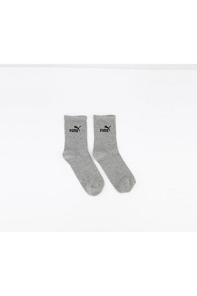Puma One Pair Sport Short Socks, Drizzle Melange