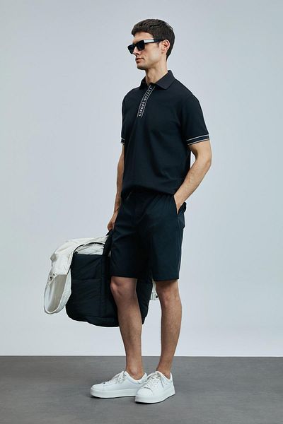 Lufian Ανδρικό μπλουζάκι Polo 111040207 Lord