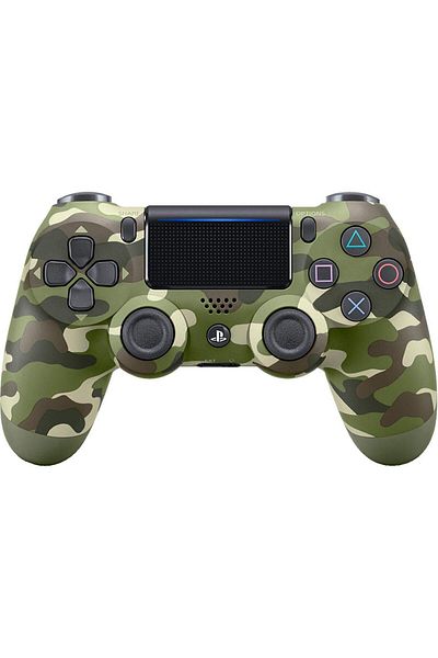 Yelajoy Ps4 Controller, Green Camouflage Shell, Sturdy and Durable, Flexible Operation, Suitable for Games