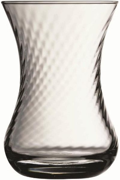 Pasabache Pasabahce 360051 INCE BELLI TEA GLASS OPT. 125cc 6PC ST SB
