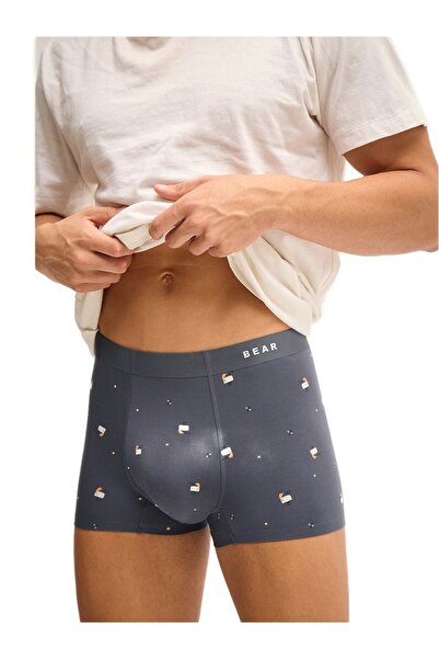 The Bear House Men’s Boxers Soft & Comfortable Modal Underwear with Breathable Fabric
