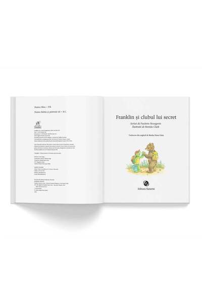 Editura Katartis Franklin și clubul lui secret