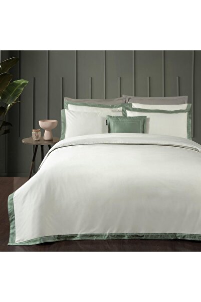 Sarev Layana Double Personality 100% Cotton Satin "500 Tc" Duvet Cover Green