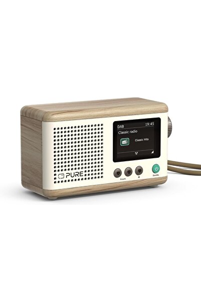 Pure Classic Mini Dijital Radyo, DAB+/FM, Bluetooth 5.3, 15 Saat Pil