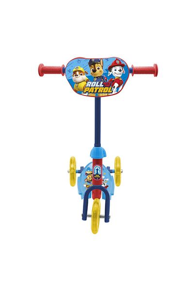 Seven Paw Patrol 3-wheel scooter, Rubble, Chase and Marshall, Disney, 2+, blue, for boys