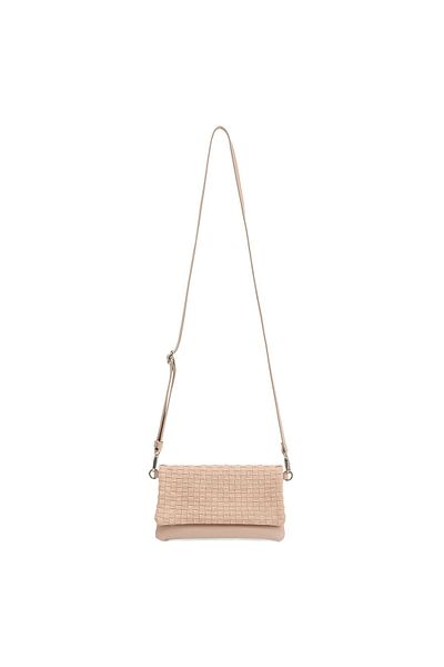 FREDsBRUDER Weave Harmony Clutch Tasche Leder 22 Cm