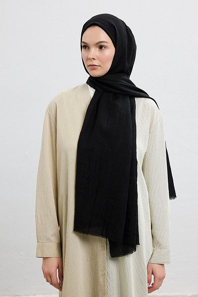 Qef Bamboo Shawl Black