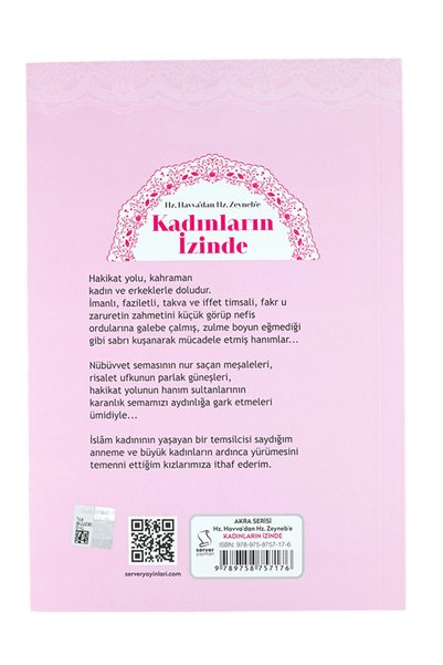 Server Yayınları Hz. Havva'dan Hz. Zeyneb'e Kadınların İzinde
