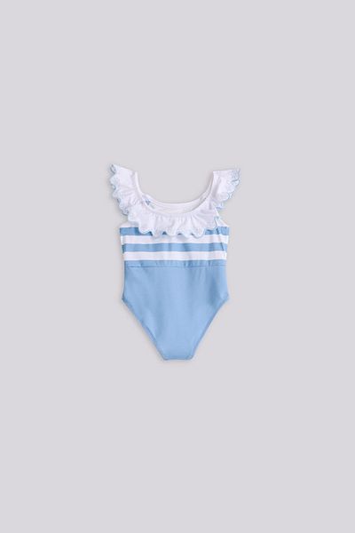 GB Baby Bg Store Baby Girl Patterned Swimsuit