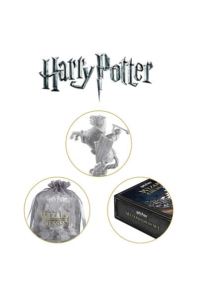 Harry Potter Joc sah Harry Potter, Wizard Ghess Set, 47x47 cm