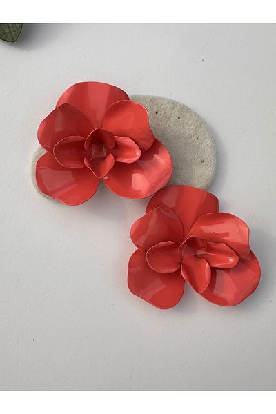 YENGEÇ Flower Earrings