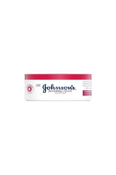 Johnson's كريم الجلسرين للبشرة الجافة والمتشققة - 100 مل