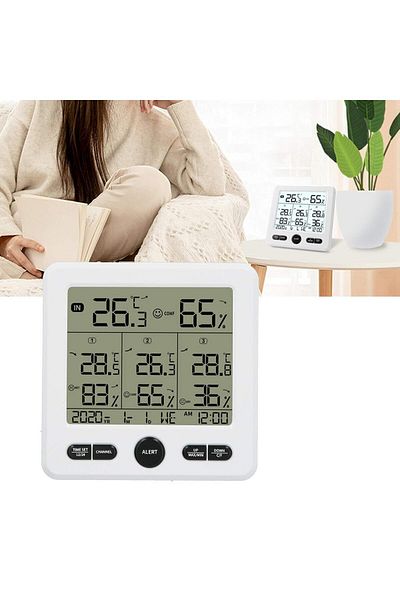COOYA Indoor and Outdoor Thermometer, With Lcd Display, Suitable for Indoor or Outdoor Temperature Display