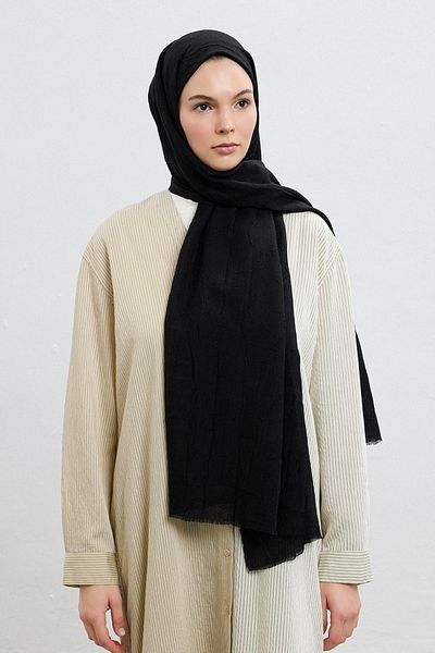 Qef Bamboo Shawl Black