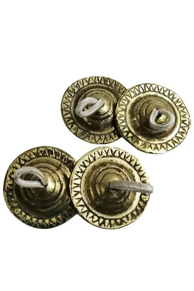 alkaraz music 4-piece belly dance cymbals