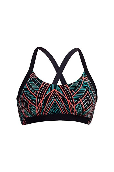 FUNKİTA Funkita Spiro Mint Kadın Destekli Crop Bikini Üstü – (Balenli & Ayarl...