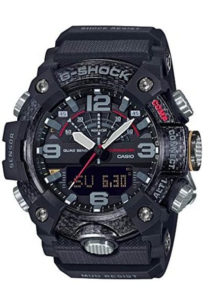 Casio G-Shock Mudmaster Analog-Digital Black Dial Men's Watch - GG-B100-1ADR (G972)
