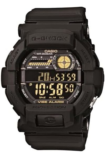 Casio Men's Quartz Watch, Digital Display and Plastic Strap - GD350-1B