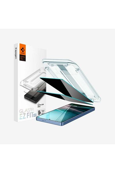 Spigen GLAStR EZ FIT HD PRIVACY 2 Pack for Samsung Galaxy S25 ULTRA Screen Protector
