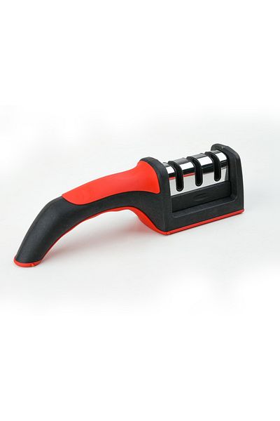 Ba&Sh Basra Knife Sharpener, Knife Sharpener with Knife and Manual Cutter