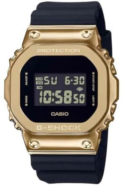 Casio G-Shock The Origin GM-5600G-9ER Digital Watch Black/Gold, Strap